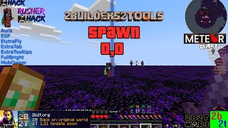 Minecraft 2b2t Anarchy Server. 1.21 Updating Soon Exploring Spawn 0,0 With RusherHack, Meteor Client