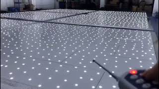 led starlit dancefloor