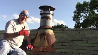 Rusted Chimney Maintenance