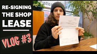 RE-SIGNING THE BIKE SHOP LEASE! // The Bike Shop VLOG #4