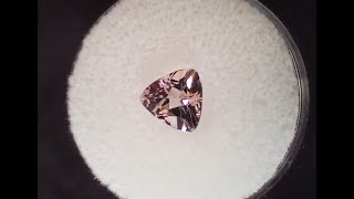 Genuine Morganite at 1.02ct from thecoveatfoxhollow.com