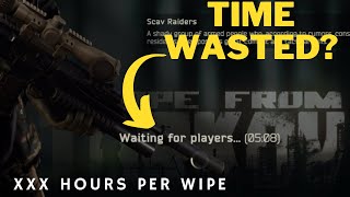 How much time u Wasted in Loading Screen in Escape From Tarkov This Wipe ??