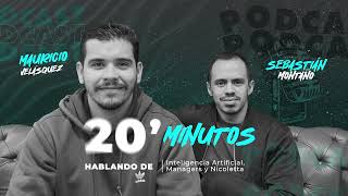 20 minutos hablando de: Inteligencia Artificial, Managers y Nicoletta