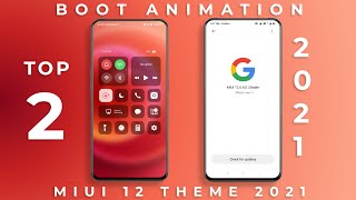 New Secret iOS Miui 12 Theme Any Xiaomi Device || iOS Boot Animation 2021 || Unique Tech