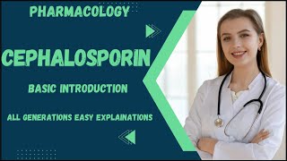 Cephalosporin | Introduction | All generations Simple Chart wise Explaination |