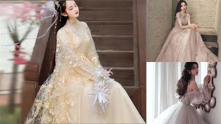 Korean Gown dresses style || beautiful design fashionable outfits