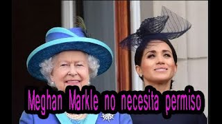 Meghan Markle no necesita el permiso de la Reina para usar el nombre Lilibet​