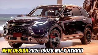 Новый 2025 Isuzu MU -X Hybrid обнародован - лучший гибридный внедорожник?