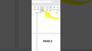 How to INSERT Page Numbers in Microsoft Word #word