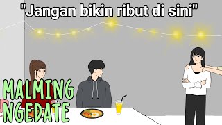 KETIKA LAGI NGEDATE ADA AJA GANGGUAN NYA - Drama Animasi Sekolah