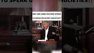 Why Are Some Pastors Afraid To Speak On Secret Societies⁉️