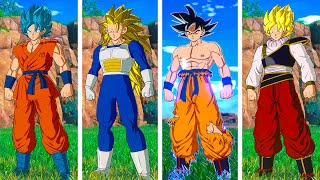 Dragon Ball: Sparking! Zero - ALL Goku Outfits (Skins)