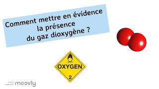 Mise en évidence du gaz dioxygène