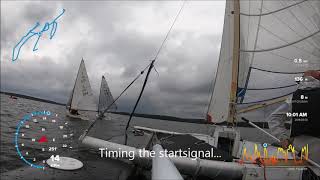 Strike 20 trimaran first regatta