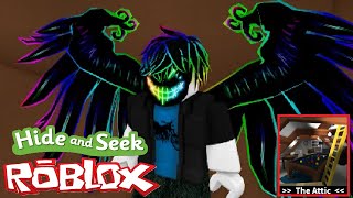 Can We Successfully Hide with Giant Neon Angel Wings in Roblox Hide and Seek??