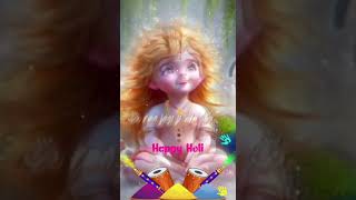 Happy Holi baba ji #shortvideo