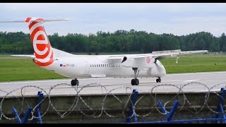 DHC 8 402Q Dash 8, Eurolot (SP-EQD), Warsaw Chopin Airport 1