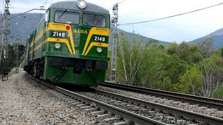 Tren de Felipe II - Llegada y salida del Escorial