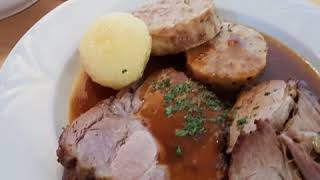 Unser berühmter frischer Schweinsbraten