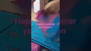 manufacturing price saree happy customer yas fashion #love #song