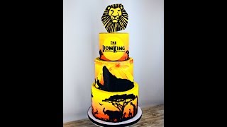 The Lion King Cake