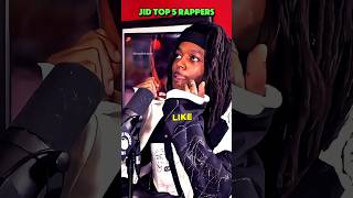 JID's Top 5 Rappers: The Real Kings of the Game 👑🔥 #jid #shorts #rap #hiphop