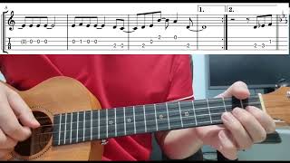 Here, There And Everywhere (The Beatles) - Easy Beginner Ukulele Tabs With Playthrough Tutorial