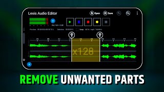 How To Delete Silence From Voice In Lexis Audio Editor | How To Remove Unwanted Parts From Audio