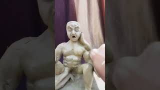 shiv murti making angry face shivratri special #shots #viral