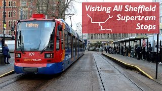 Visiting All Sheffield Supertram Stops