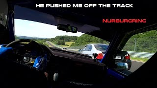 BMW PUSHED me off the TRACK | ALMOST CRASH | Nurburgring