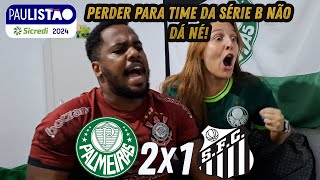 Palmeiras x Santos melhores momentos #futebol #palmeiras #casal #humor