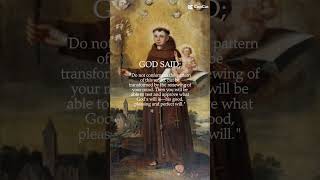 St anthony of padua- Pray for us