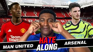 RACE FOR EUROPE LIVE: MANCHESTER UNITED VS ARSENAL HATE-ALONG | SOMEONE IS GETTING COOKED