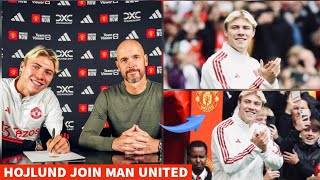 🔥RASMUS HØJLUND COMPLETELY SIGNED TO MANCHESTER UNITED | MANCHESTER UNITED TRANSFER NEWS