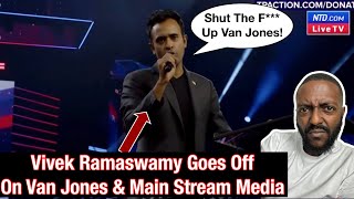 Vivek Ramaswamy Speech at Turning Point. Goes Off On Van Jones! Epic