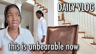 we clearly got shaded, Zara kids, Bible study, home improvement - DAILY VLOG