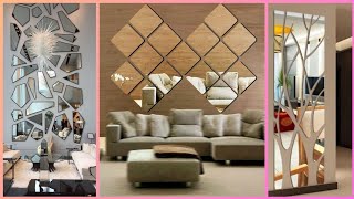 Wall Mirror Interior Design | Mirror Wall Home Decor Ideas | Entryway Wall Mirror Design