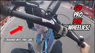 I CRASHED INTO A WOMEN😱 (go pro pov)