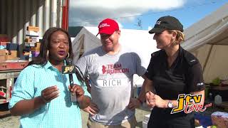 JTV NEWS UPDATE   UK OFFICERS AND TEAM RUBICON DONATE GIFTS TO KIDS IN THE BVI