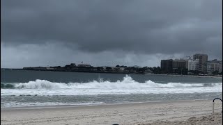 Can You Imagine a 10-Minute Walk with Beautiful Clouds and Amazing Waves in Rio?