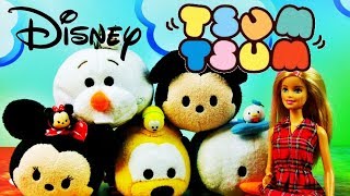 Barbie • Porównanie zabawek Tsum Tsum • Disney • bajki po polsku