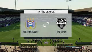 FIFA 23 - Anderlecht vs Eupen | Belgian First Division A 2022/23 | Full Match