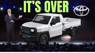 NEW $10,000 Toyota Pickup Has Ford & GM Crapping Their Pants!