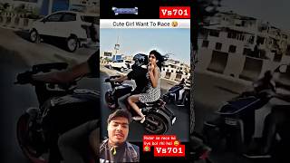 Rider se rece ke liye bol rhi hai #rider #rece #vs701 #kawasaki #ninja #recer #roadtrip #motovlog