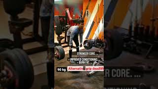 alternative grip deadlift