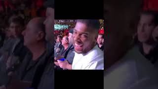 Anthony Joshua Fanboys Over Canelo Alvarez #shorts