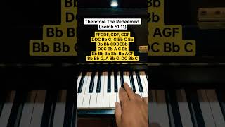 Therefore The Redeemed (Isaiah 51:11) - Easy Piano