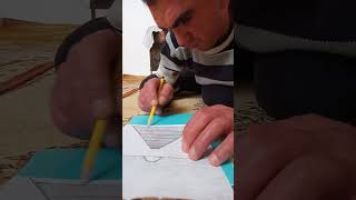 Yaptığım manzara resminin tamamı bu videoda 👍✏️✍️