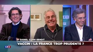 Daniel Cohn-Bendit -  LCI  "En toute franchise"  -  Vous avez dit "vaccin" ?